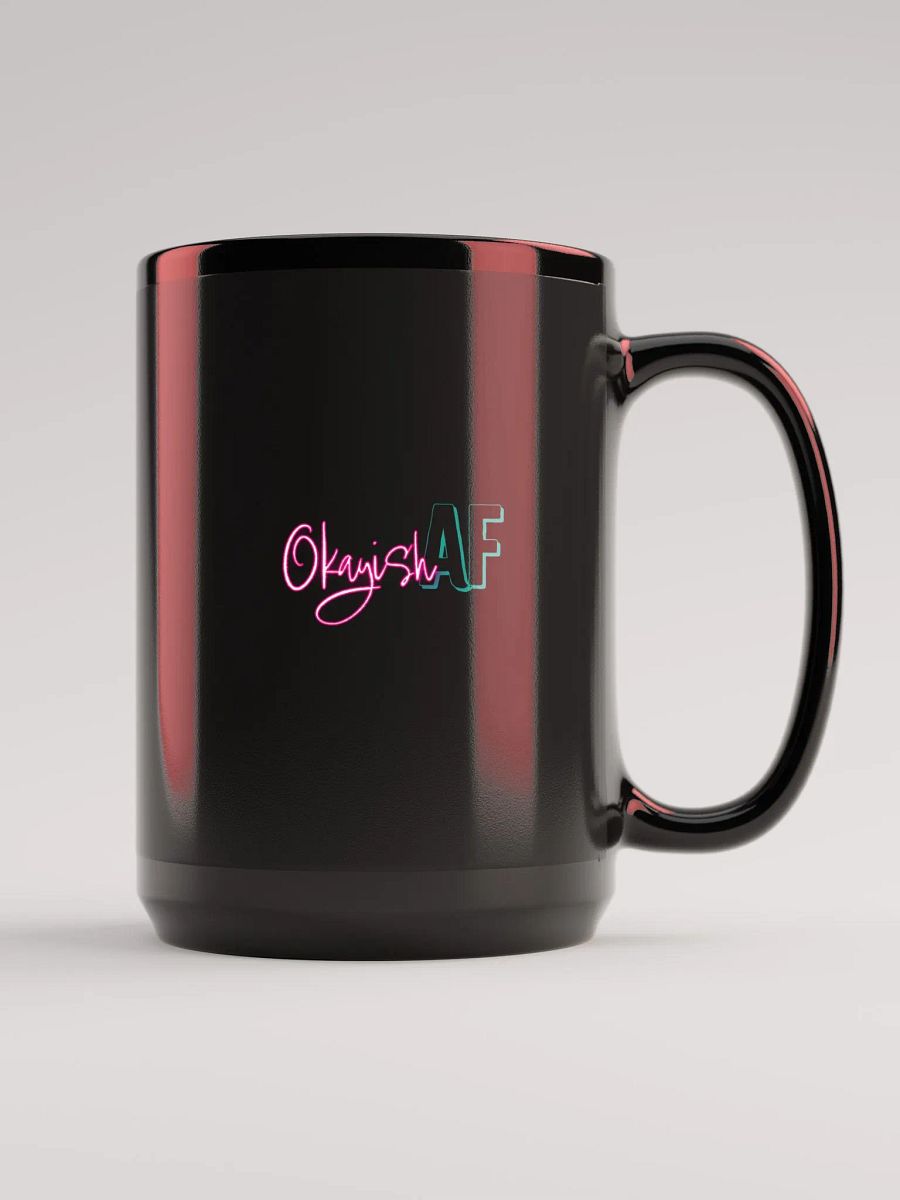 F*ck Grass, Stay Indoors Black Mug 18oz product image (4)
