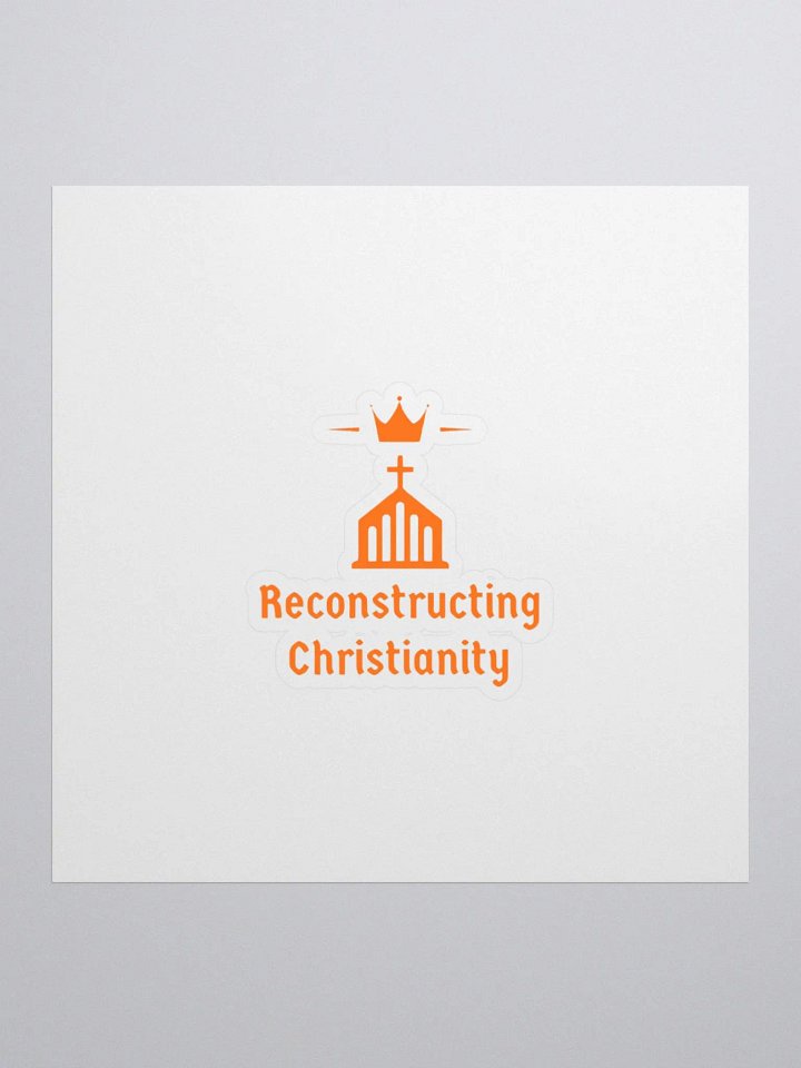 Reconstructing Christianity Sticker product image (4)