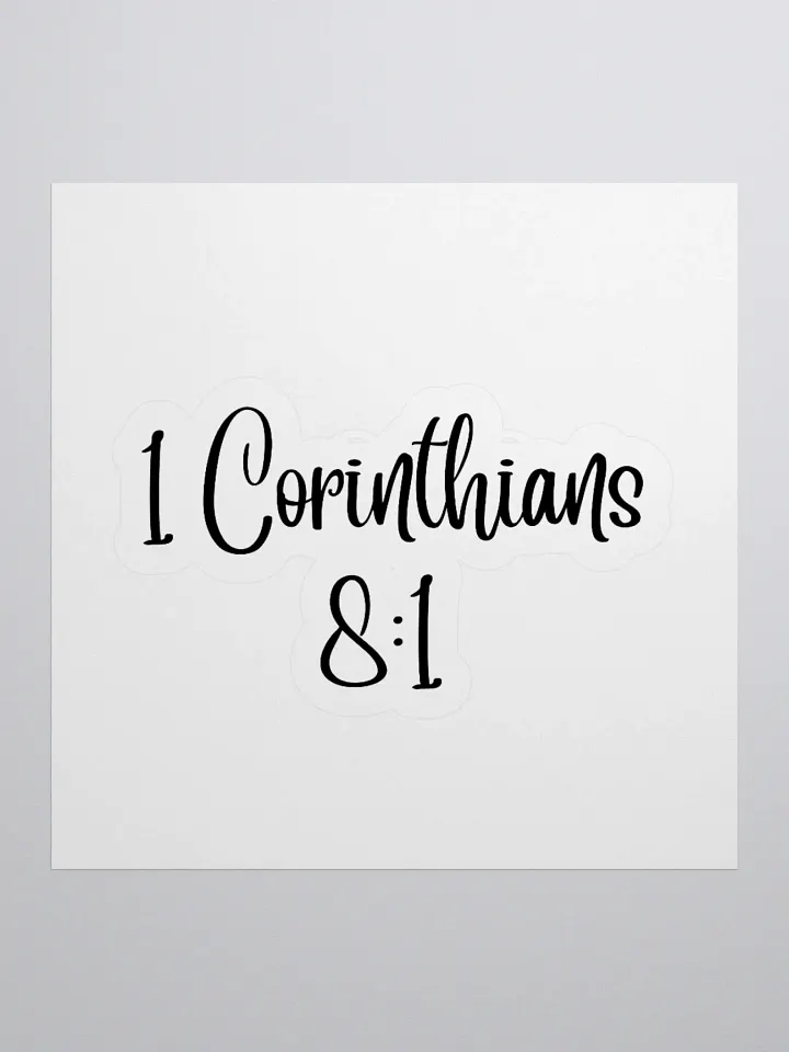 1 Corinthians 8:1 product image (2)