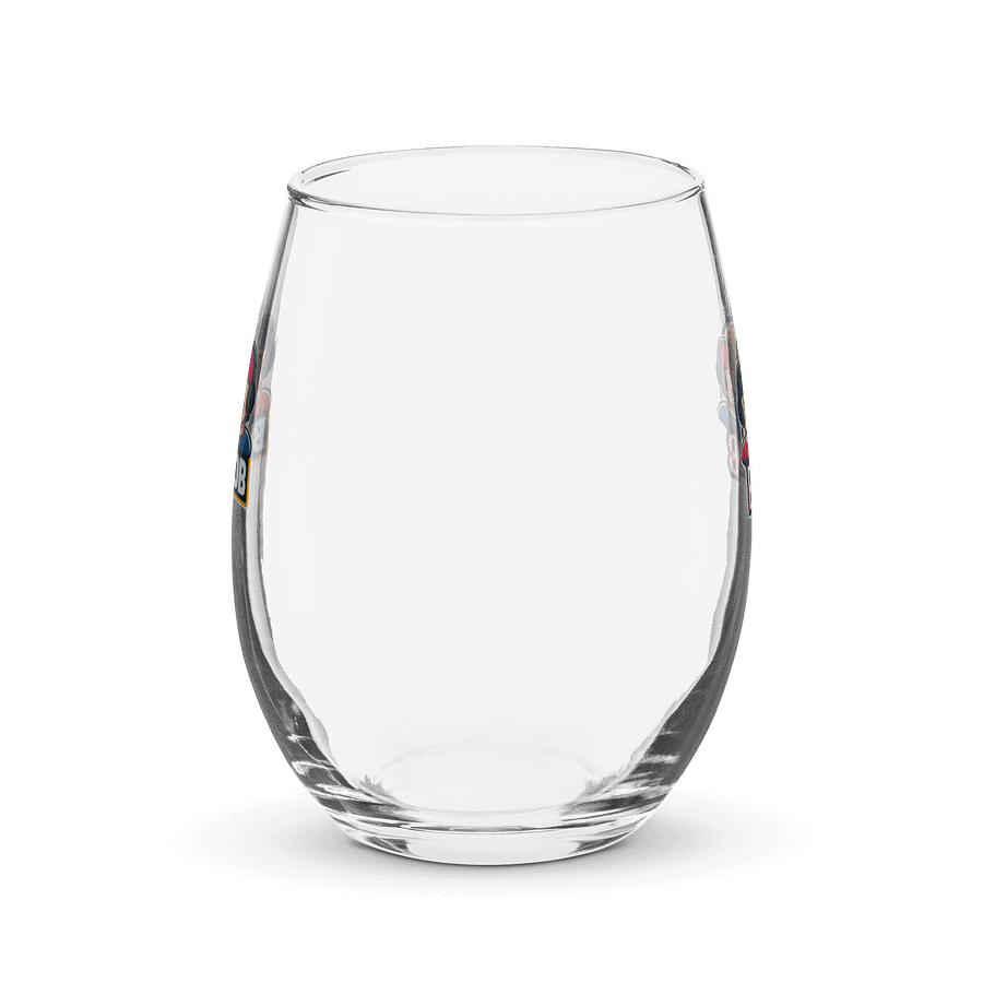 BUK n BOB Podcast Custom Stemless Wine Glass product image (1)