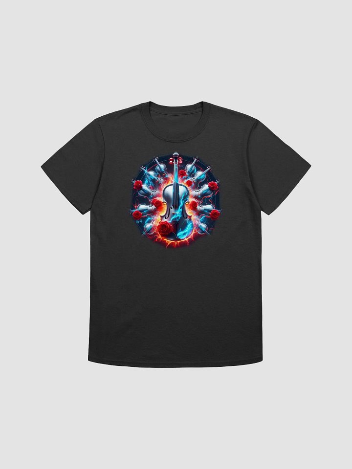Electric Violin Circle - Unisex Violin T-Shirt #31 product image (1)