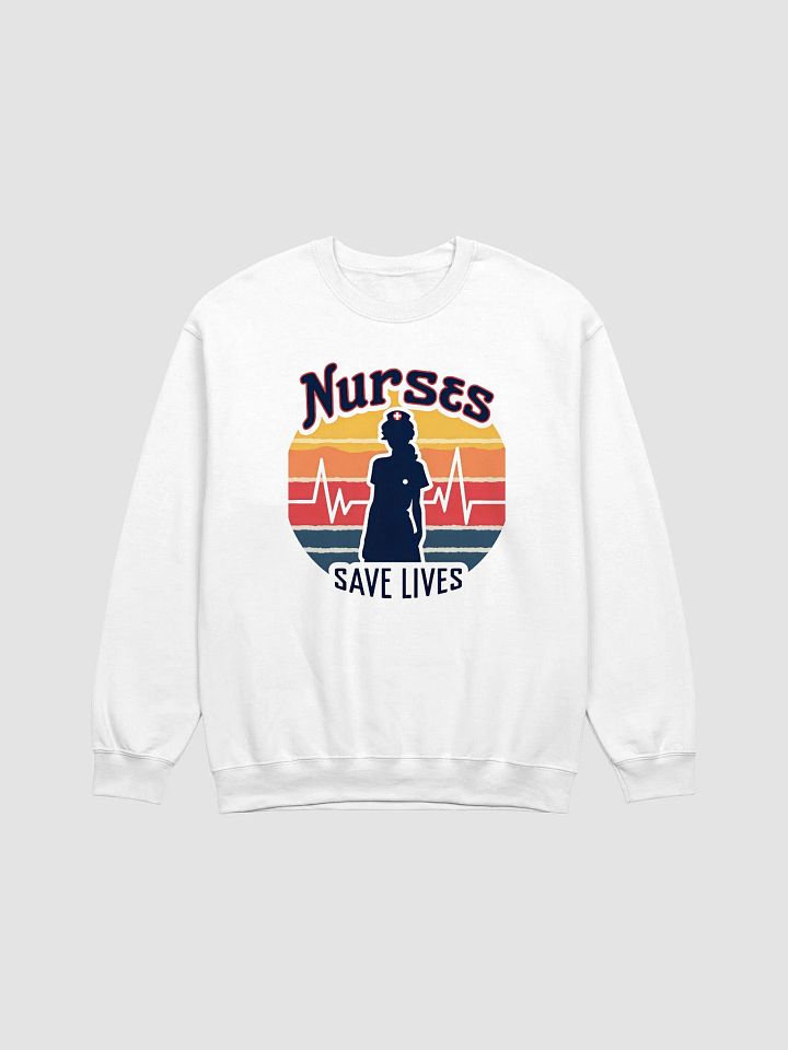 Sunset Nurse Silhouette Crewneck product image (4)