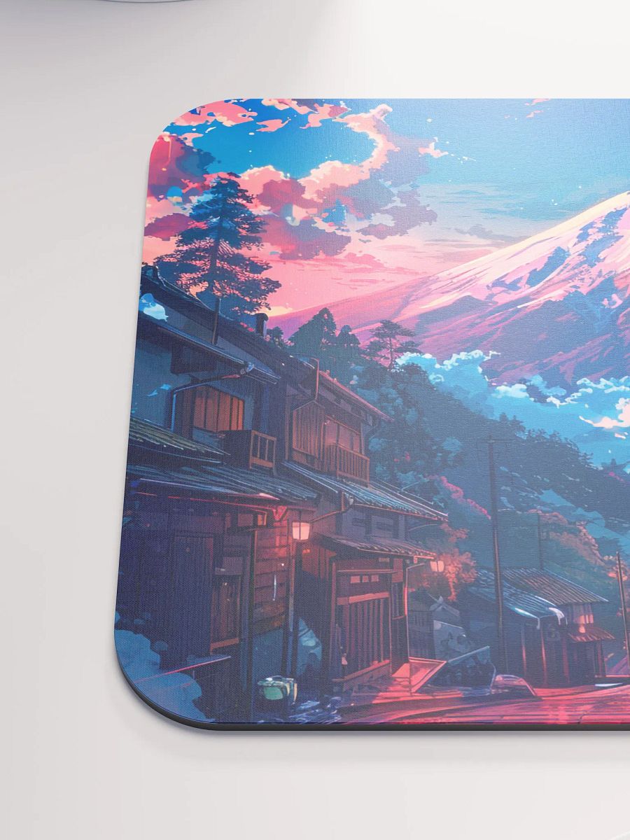 Mountain Village Anime Style Mouse Pad by Treasure Pie product image (7)
