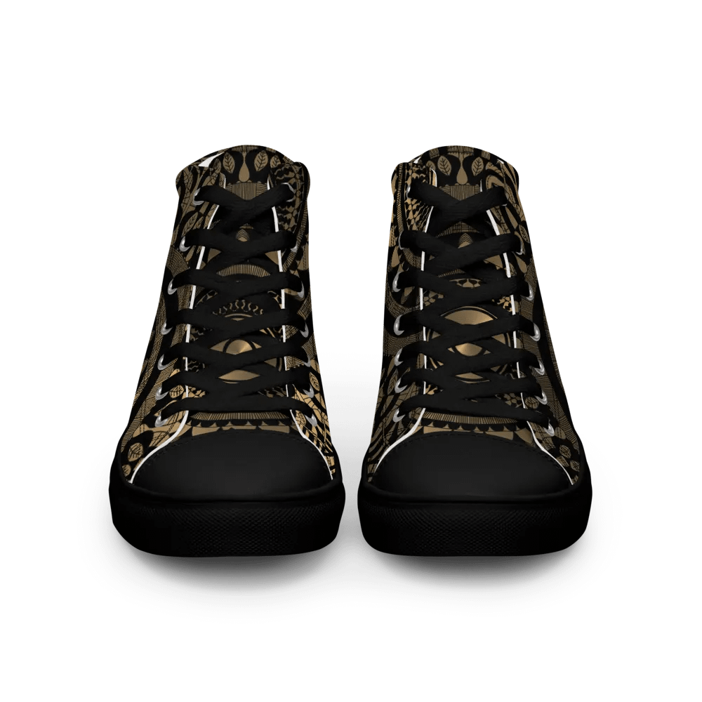 Mystic Mandala Men's High Tops product image (3)