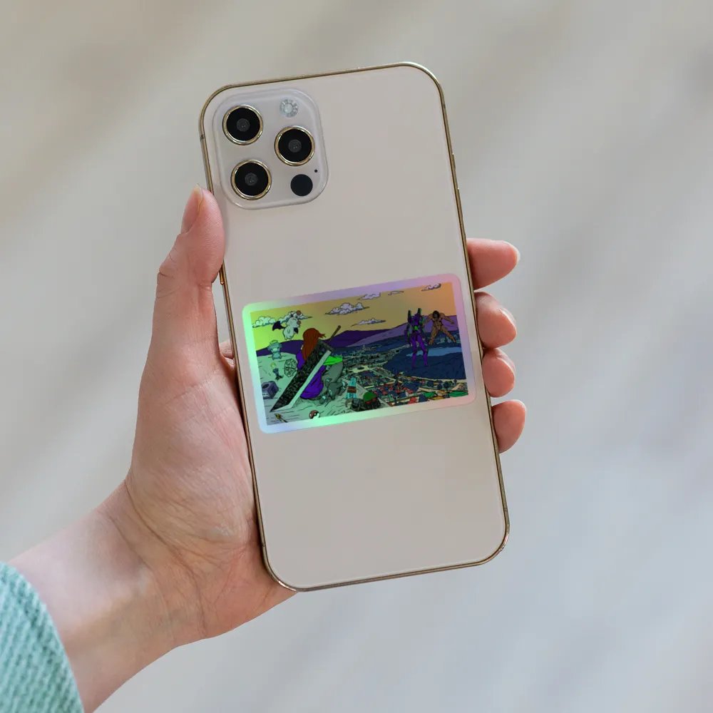 Anime Afternoon Holo Sticker product image (8)