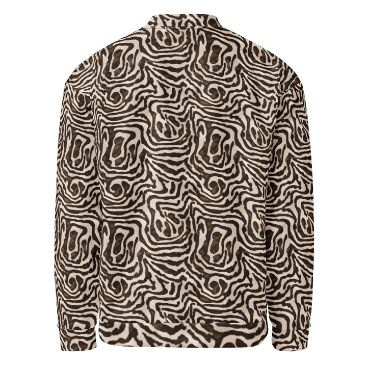 Brown Snake Bomber Jacket product image (2)