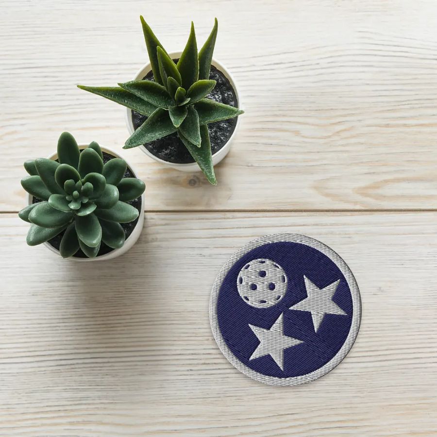 Tri Star Pickleball Patch product image (5)