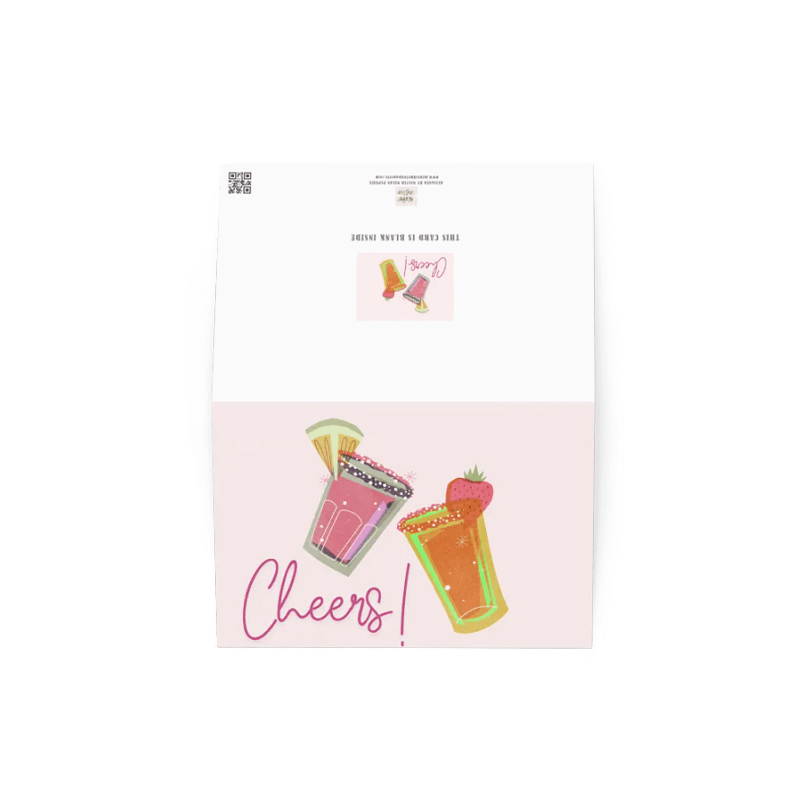 Celebration Greeting Card Colorful Cheers product image (3)