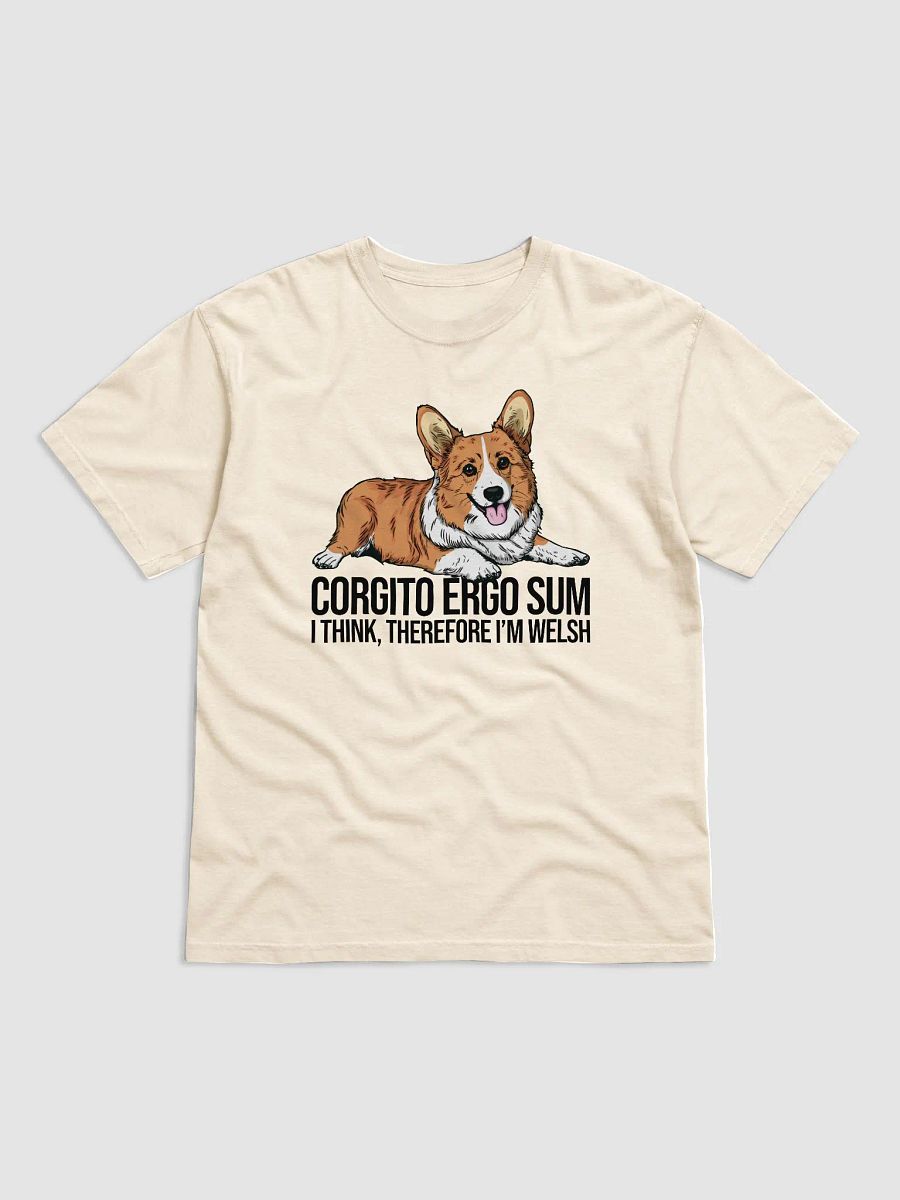 Corgito Ergo Sum T-Shirt of a Pembroke Welsh Corgi | Funny T-Shirt for Herding Dog Paw-rents product image (17)