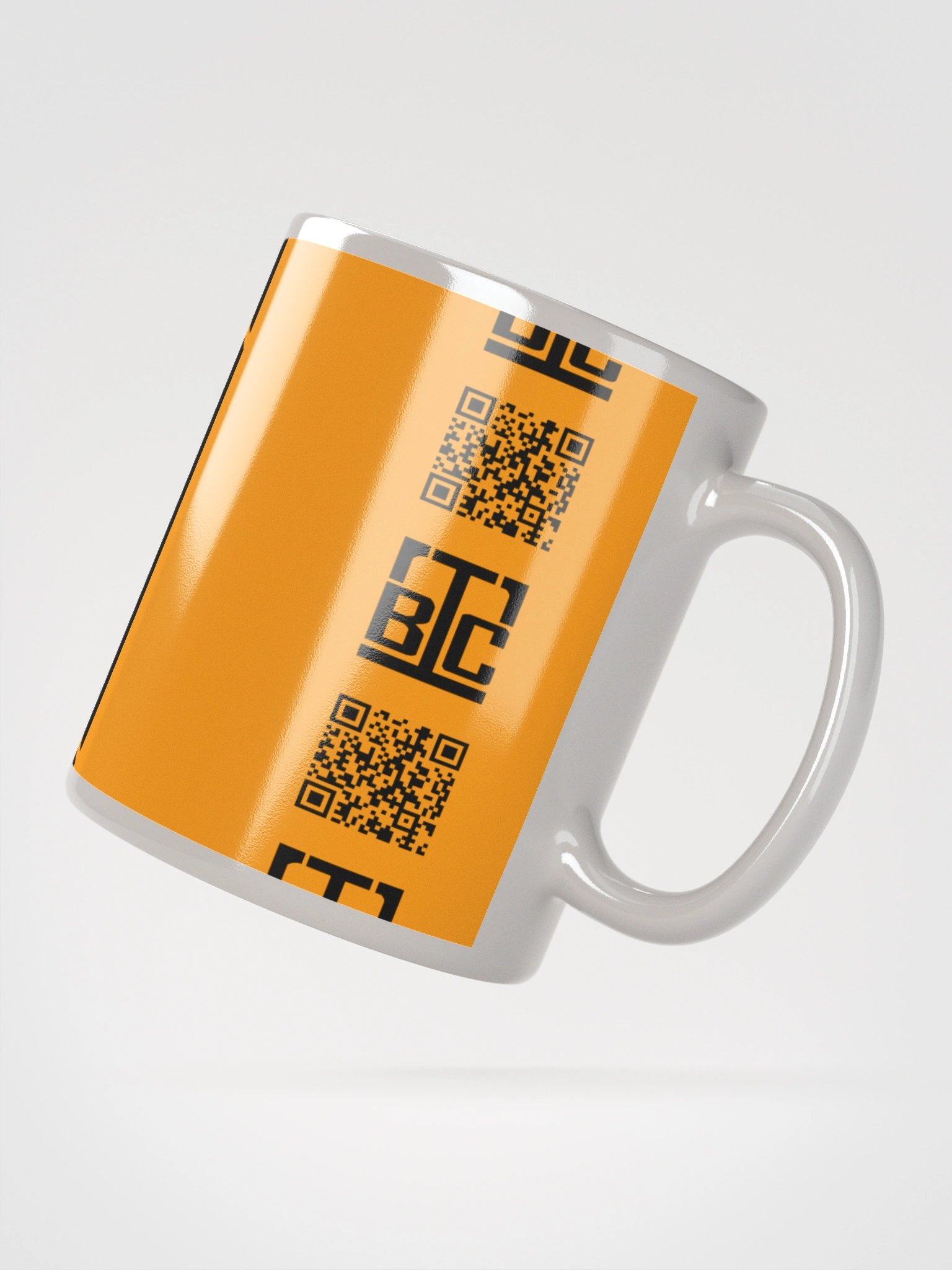 Capacitor Glossy Mug - ORANGE product image (4)