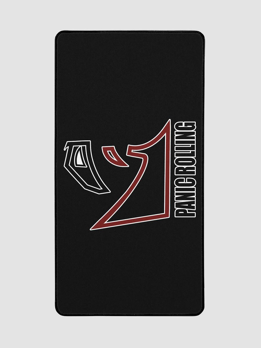 Panic Rolling Logo Black Desk Mat product image (2)