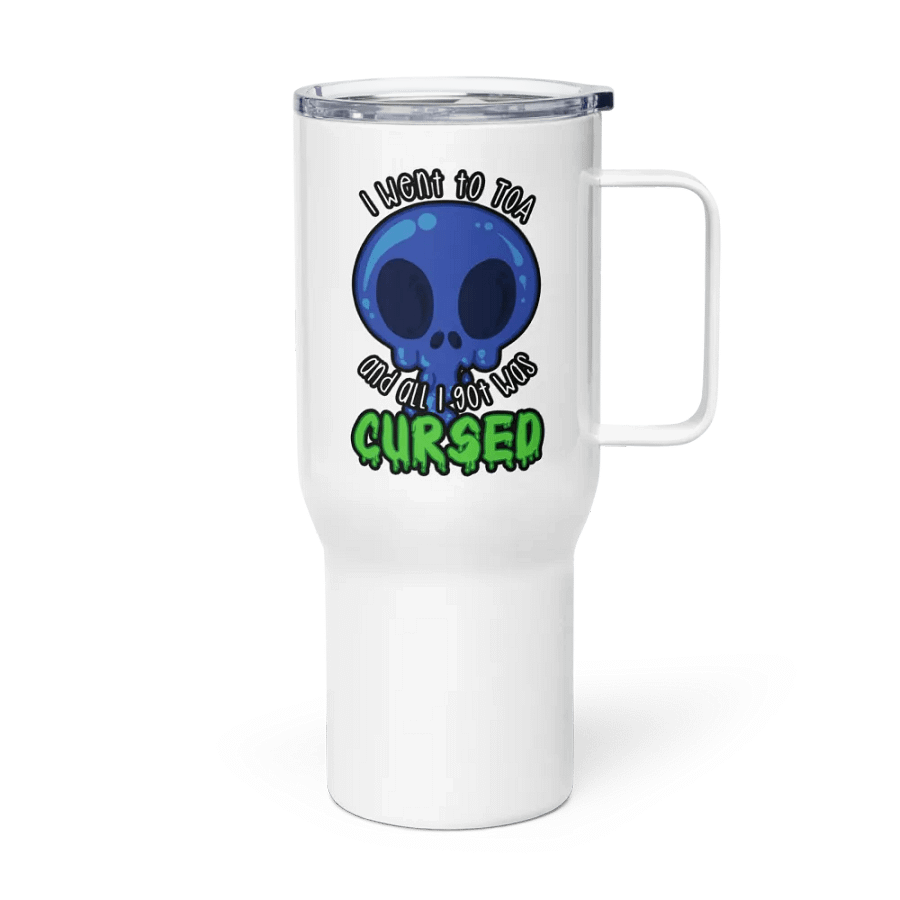 All I Got Was Cursed - Shaman - Travel Mug w/Handle product image (3)