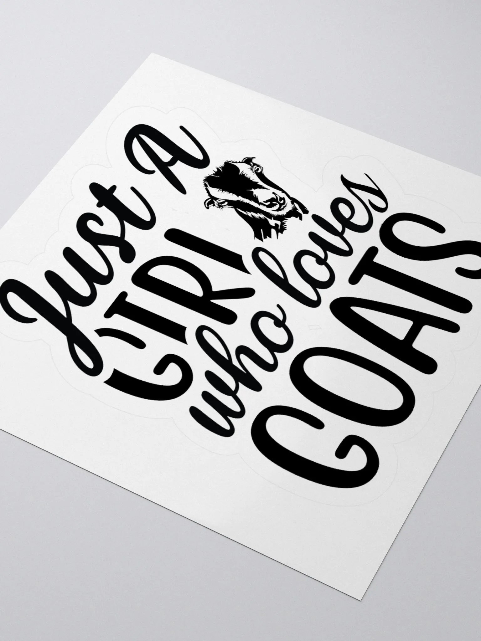 Just a Girl that Loves Lamanchas KISS Cut Stickers product image (9)