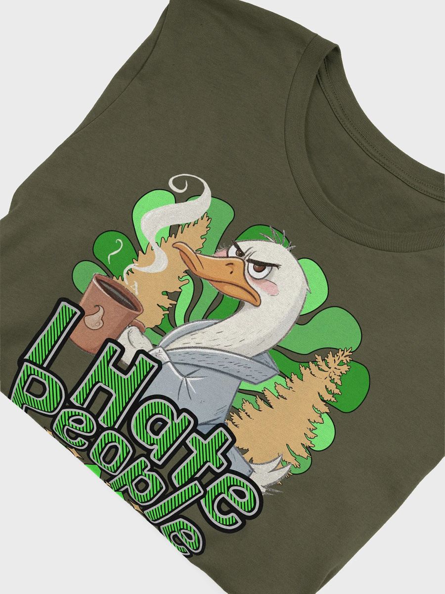 I Hate People Goose Grumpy Coffee Lover T-Shirt product image (15)