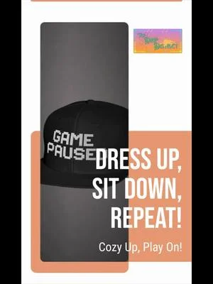 🎮 Game Paused™ Snapback Hat Because rest isn’t quitting — it’s a strategy. Your game is paused for a reason, Commander. In a world that treats burnout like a badge of honor, Game Paused™ is your reminder that real heroes know when to hit “Save & Exit.” Designed for gamers, spoonies, and anyone running low on mana, this snapback turns rest into a rebellion. Crafted from a premium wool blend with a structured fit and adjustable snap closure, it’s as comfortable as it is empowering. Whether you’re managing chronic illness, neurospicy brain fog, or just vibing through a low-energy day, this hat has your back — and your head. Because taking a break isn’t falling behind. It’s how you stay in the game. ✨ Key Features: High-quality wool blend for comfort and breathability Structured design with adjustable snapback closure Embroidered “Game Paused” statement for visible validation Soft inner band for long-wear comfort Perfect for gamers, spoonies, and anyone who’s done apologizing for rest 🏆 Achievement Unlocked: “Strategic Pause Activated.” #gamers #disability #snapbacks #flatbill #playstation