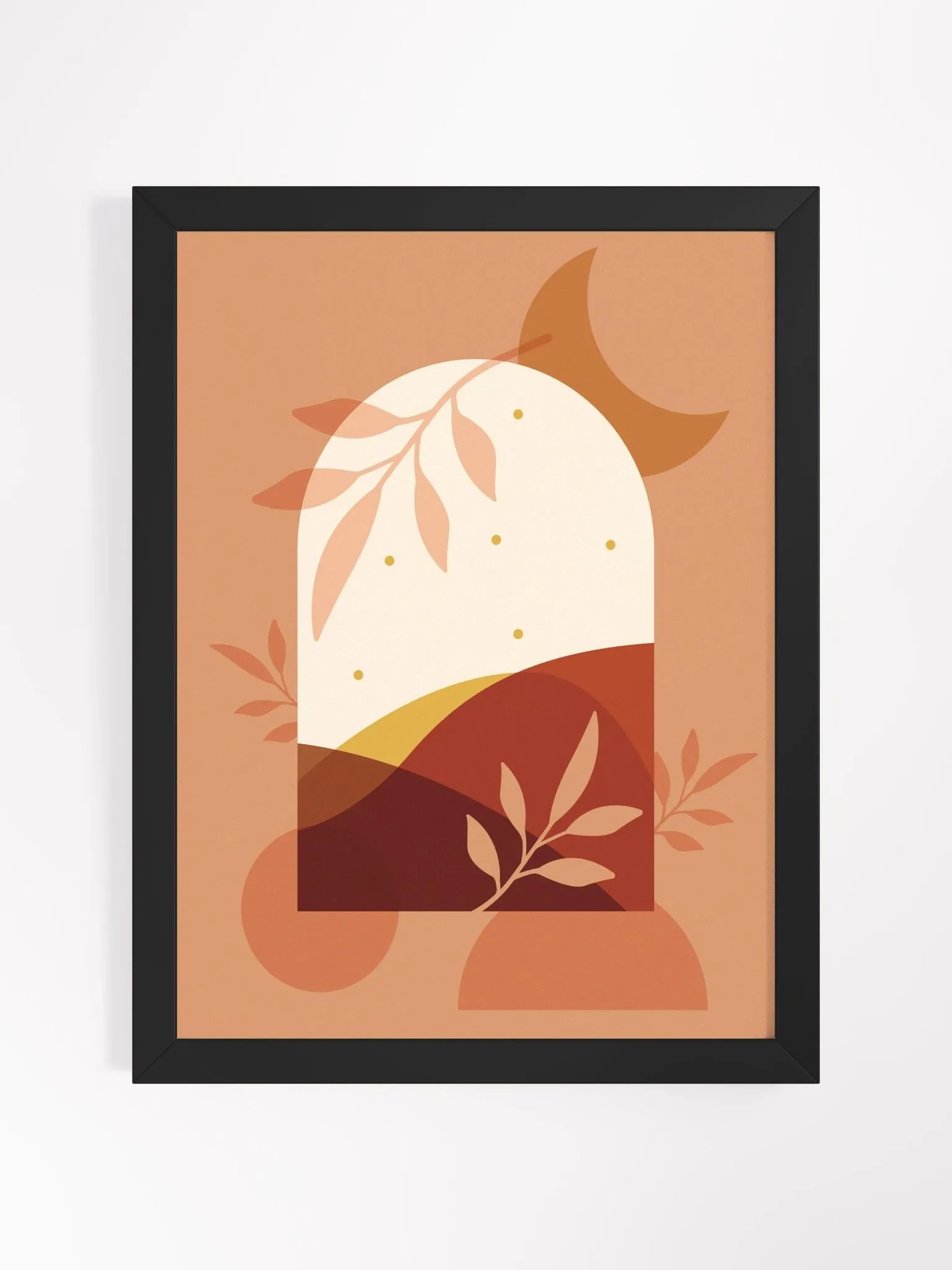 Earthy Arch - Framed Minimalist Poster product image (2)