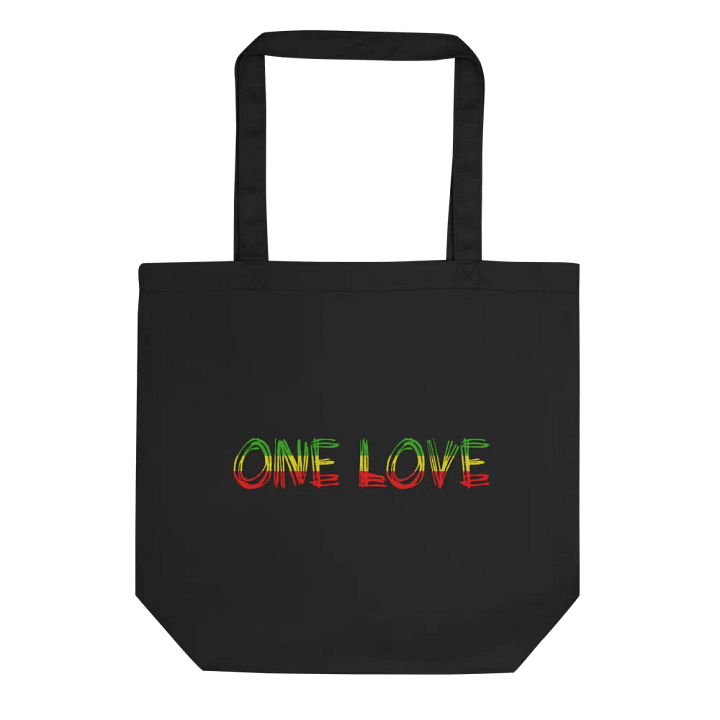 One Love Canvas Tote product image (1)