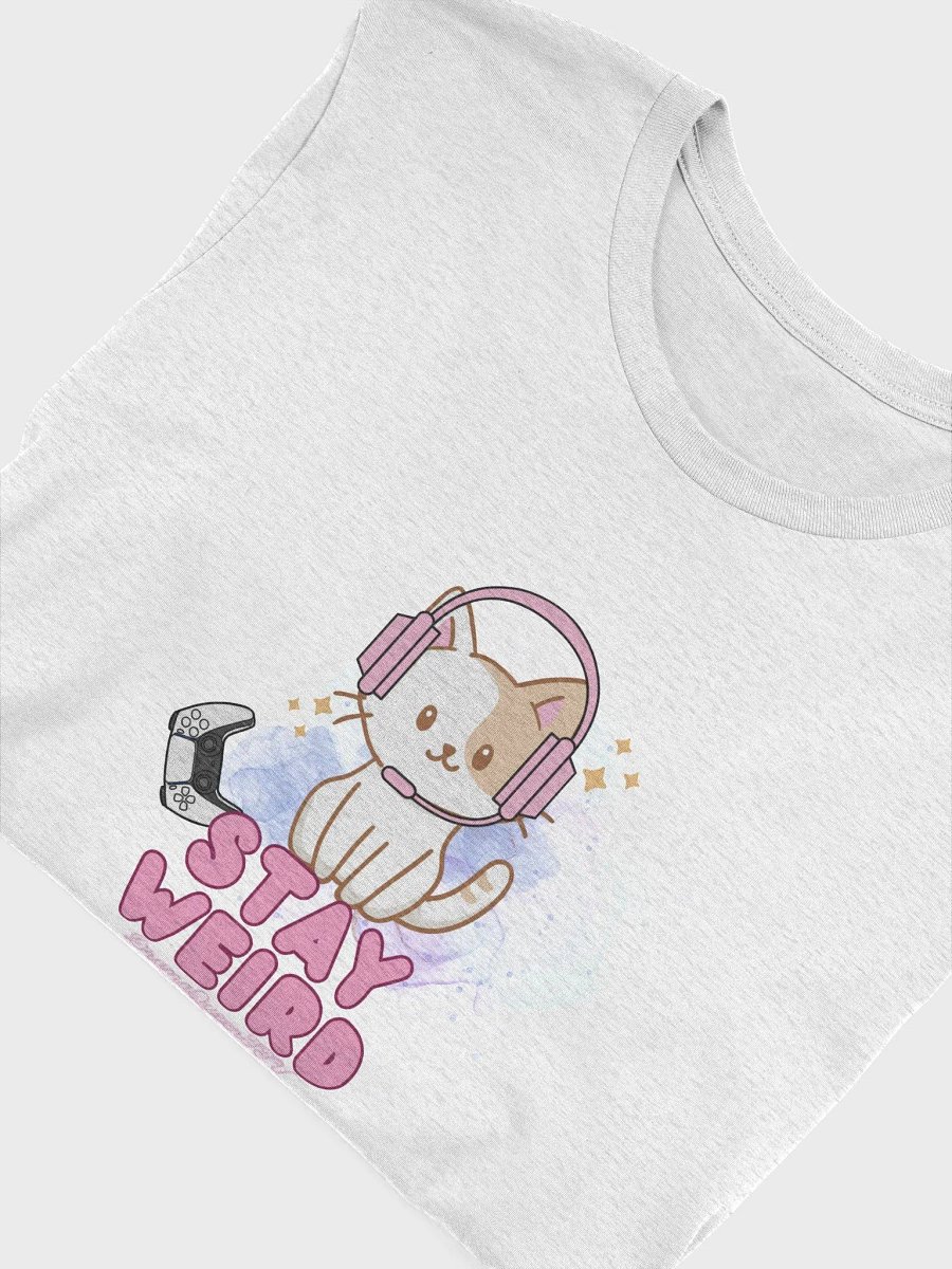 Stay Weird Cat Graphic Tee product image (52)