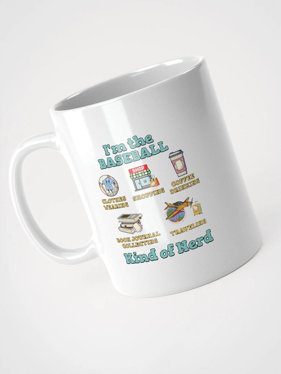 Im The Baseball Kind Of Nerd Playful Mug product image (2)