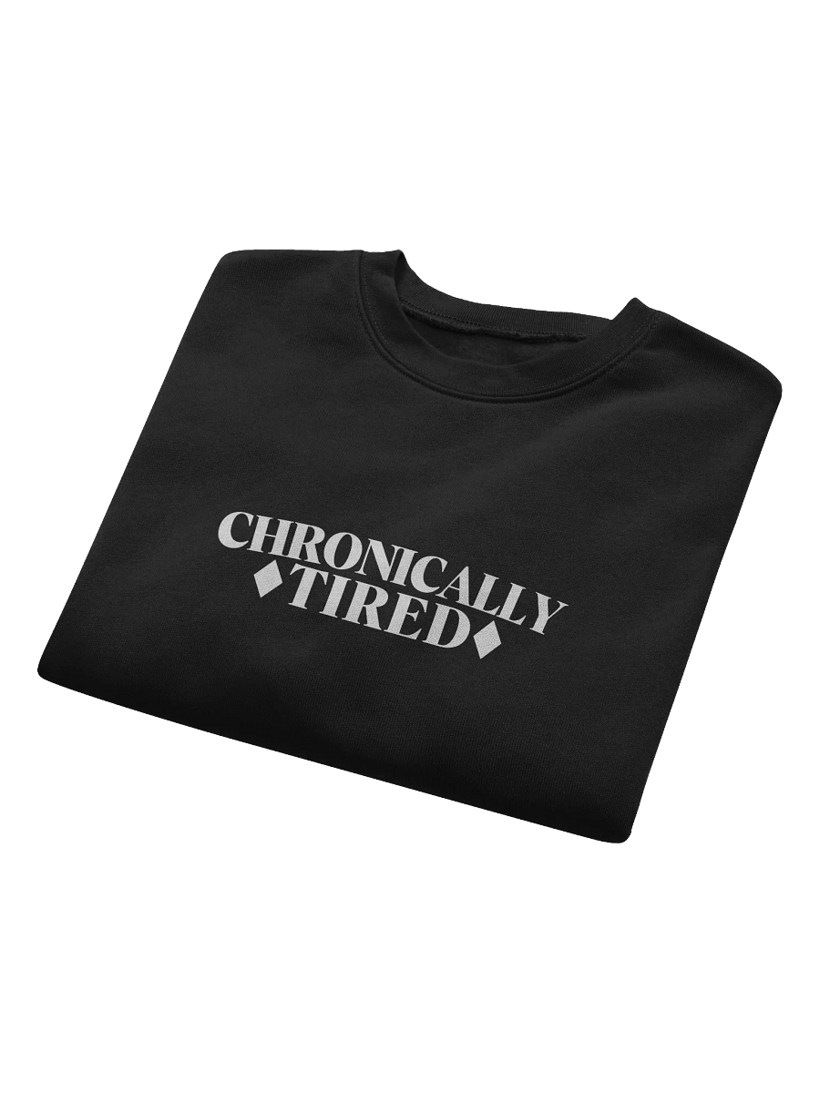 Chronically Tired Crop Sweatshirt product image (7)