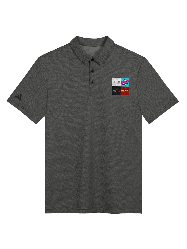 Salt Fat Acid Heat - Adidas Space-Dyed Polo Shirt product image (2)