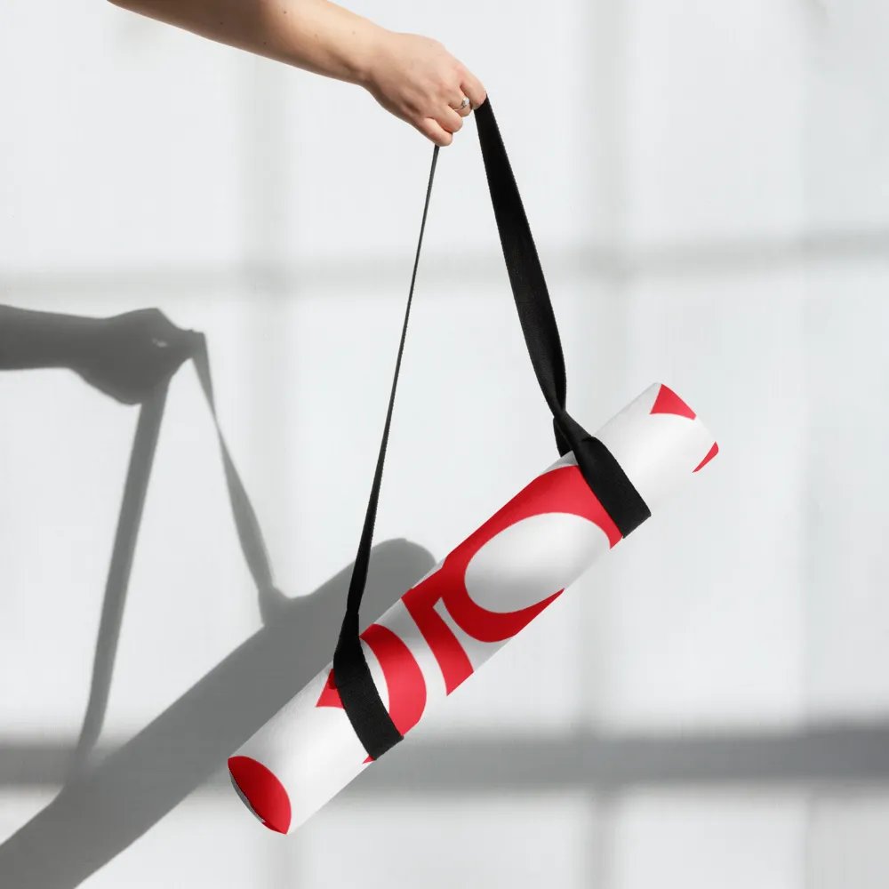 Red Om Yoga Mat product image (7)