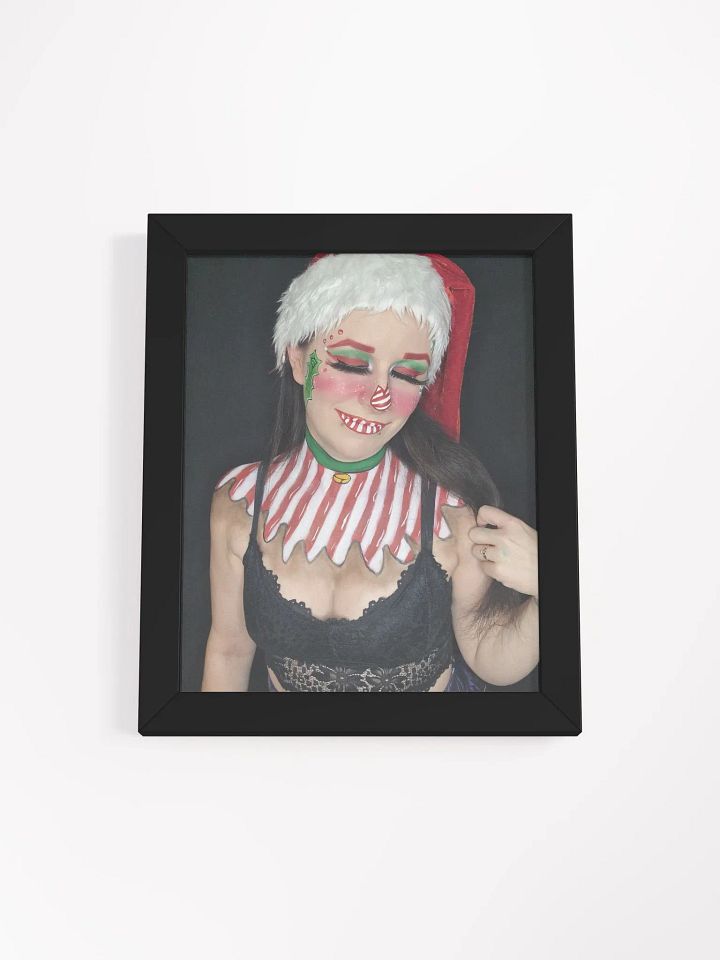 Christmas Elf 2 - Framed High-Quality Matte Poster product image (1)