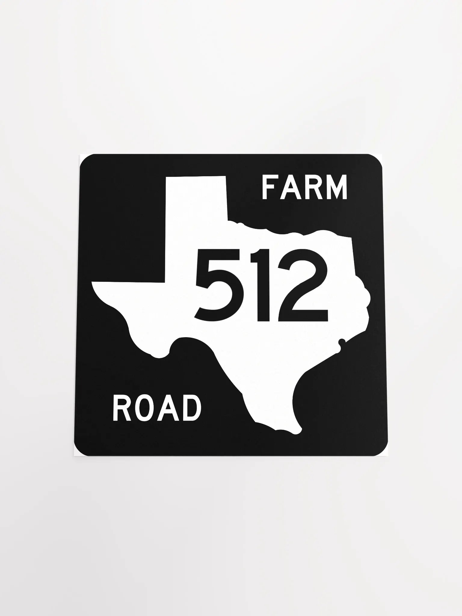 Texas Farm Road Sign FM 512 Poster product image (10)