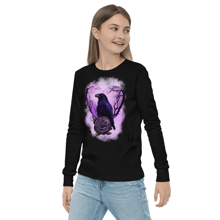Raven's Heart Kids Long Sleeve Tee product image (7)