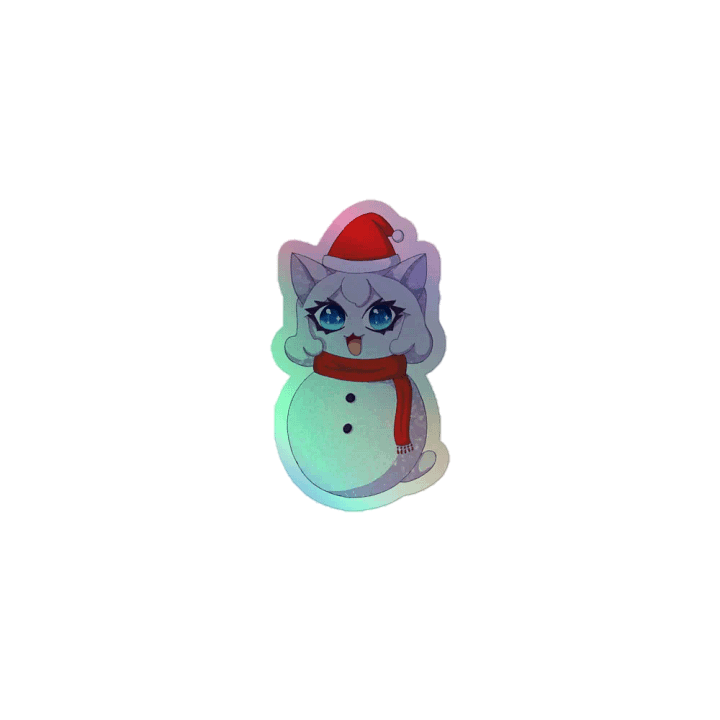 Snow-Cat Sticker product image (1)