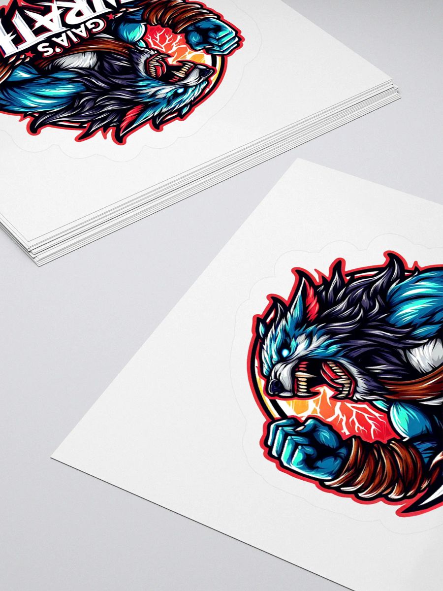 Gaia's Wrath Kiss Cut Stickers product image (16)