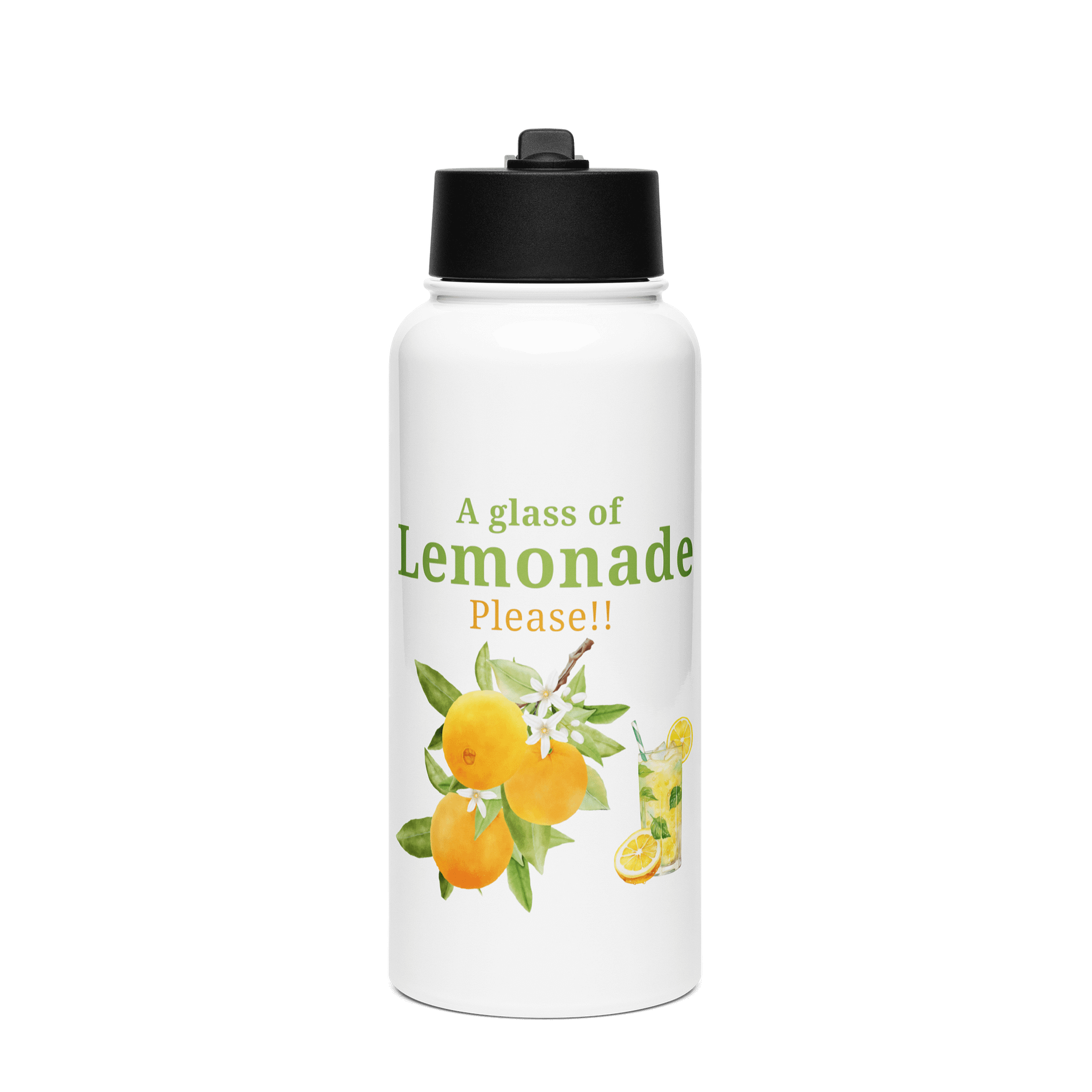 Zesty Citrus Stainless Steel Bottle product image (1)