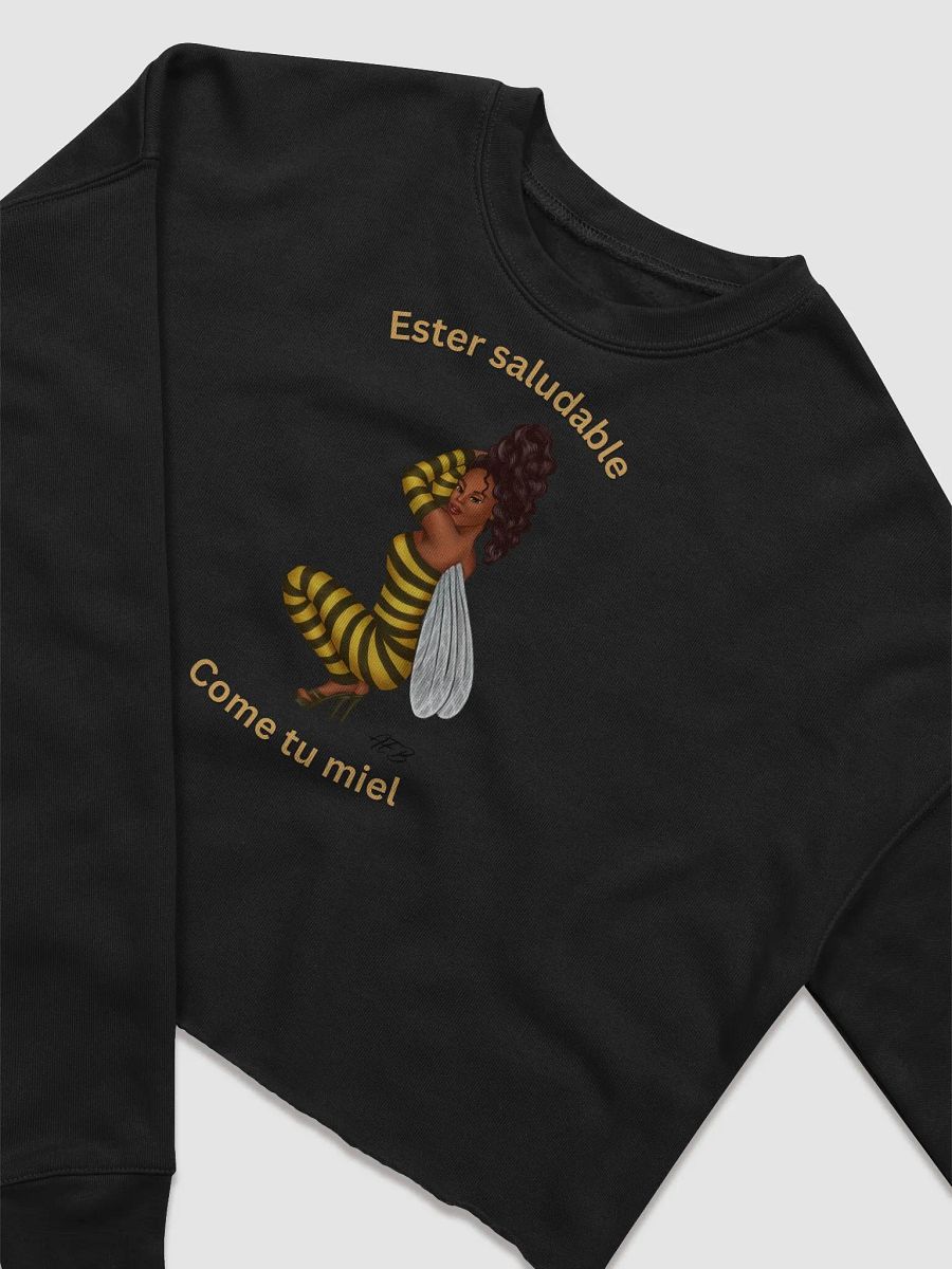Bee-utiful Health Crop Sweatshirt product image (3)