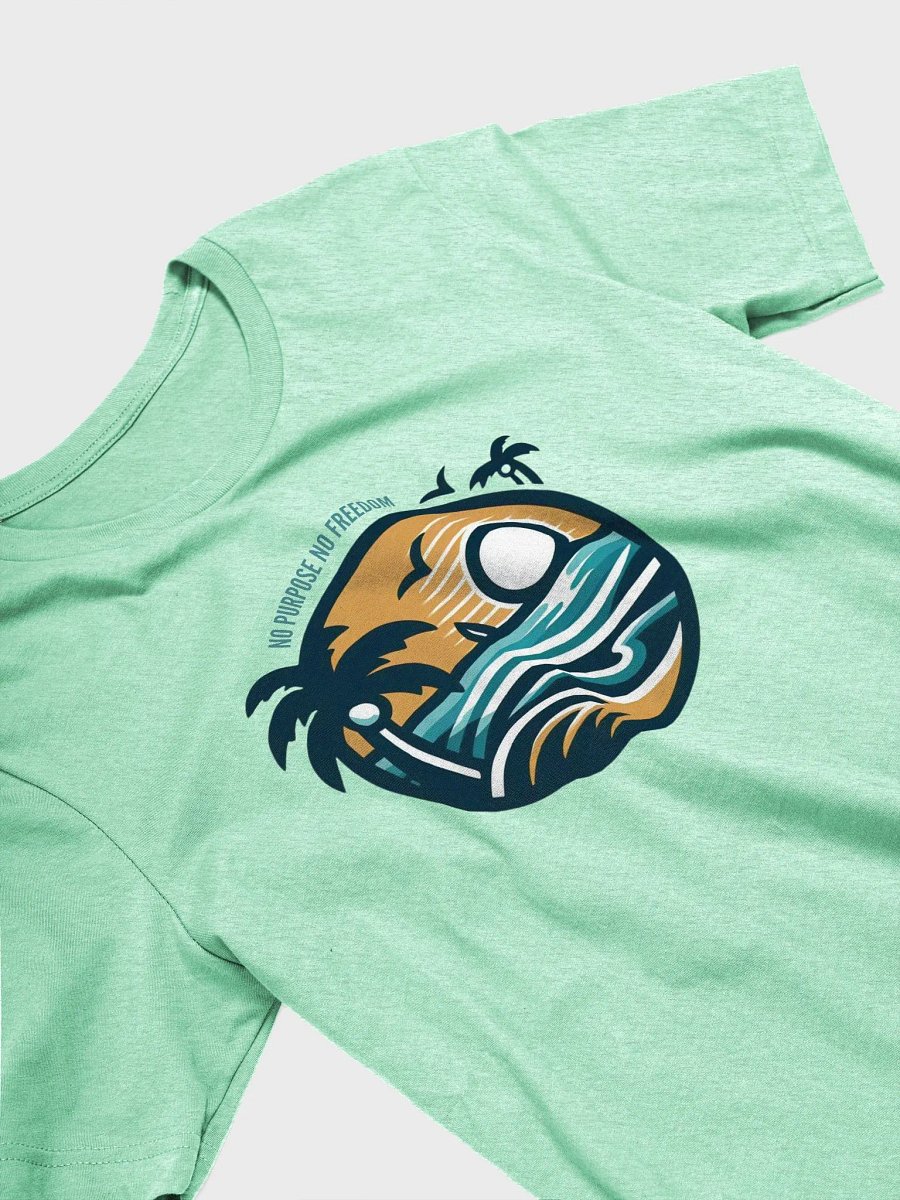 Tropical Sunrise Waves T-Shirt | no purpose no freedom product image (18)