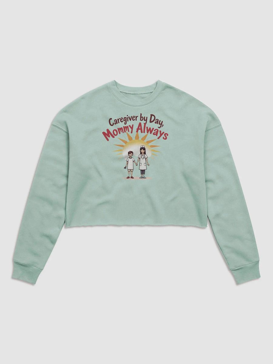 Sunshine Nurse Mom Crop Sweatshirt product image (2)