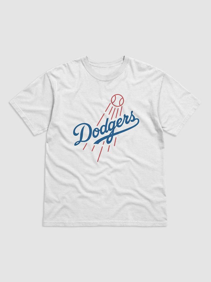 Comfort Colors 1717 Comfort Colors Garment-Dyed Heavyweight T-Shirt Dodgers Logo product image (17)
