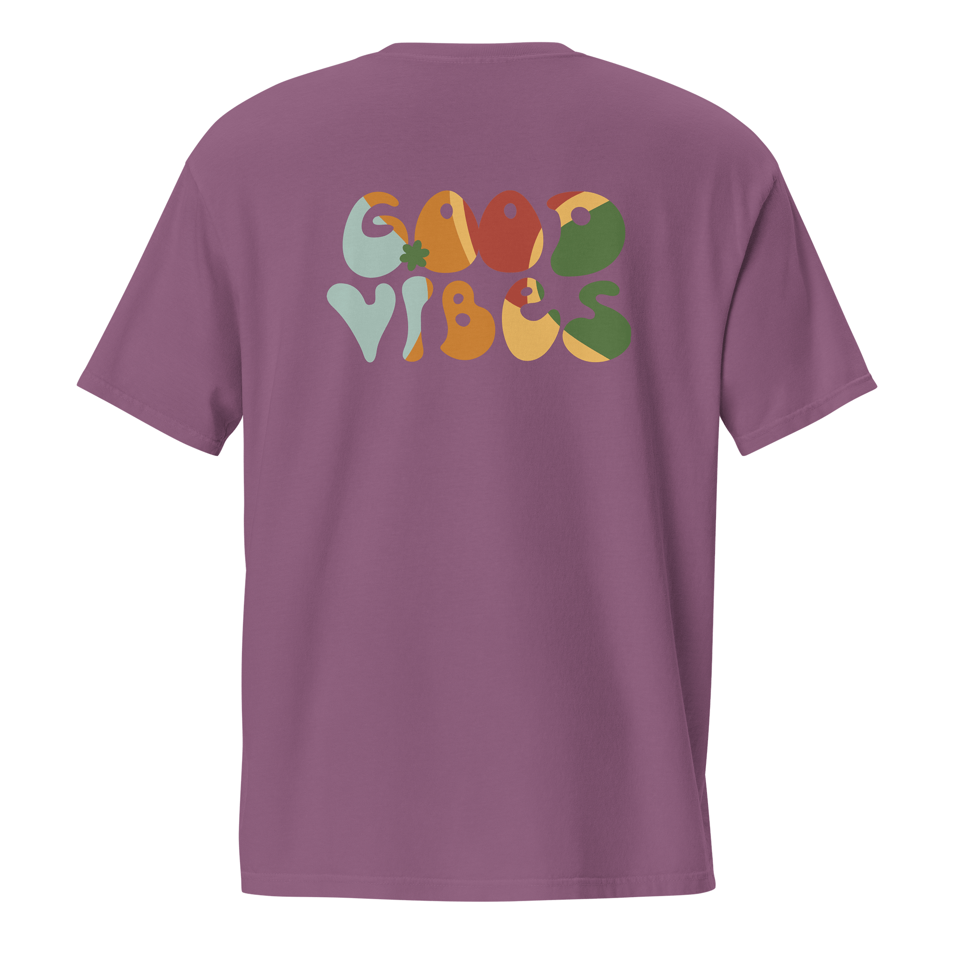 Groovy Good Vibes Pocket Tee product image (9)