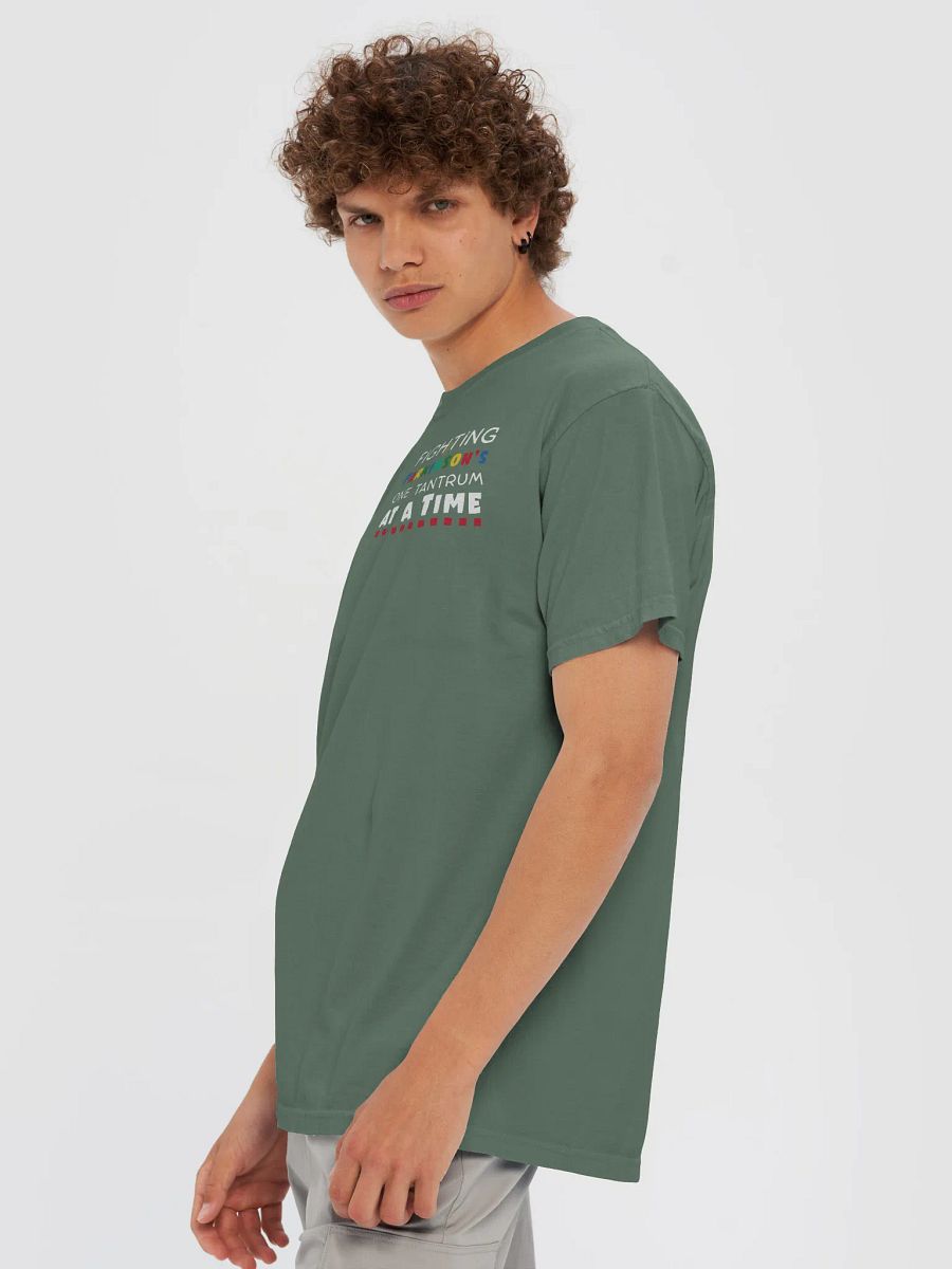 Fighting Parkinson’s One Tantrum at a Time. Comfort Colors T-shirt - Pocket product image (13)