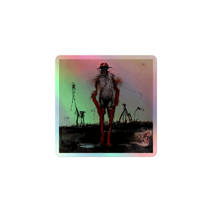Distorted Reality Holographic Sticker Set product image (1)