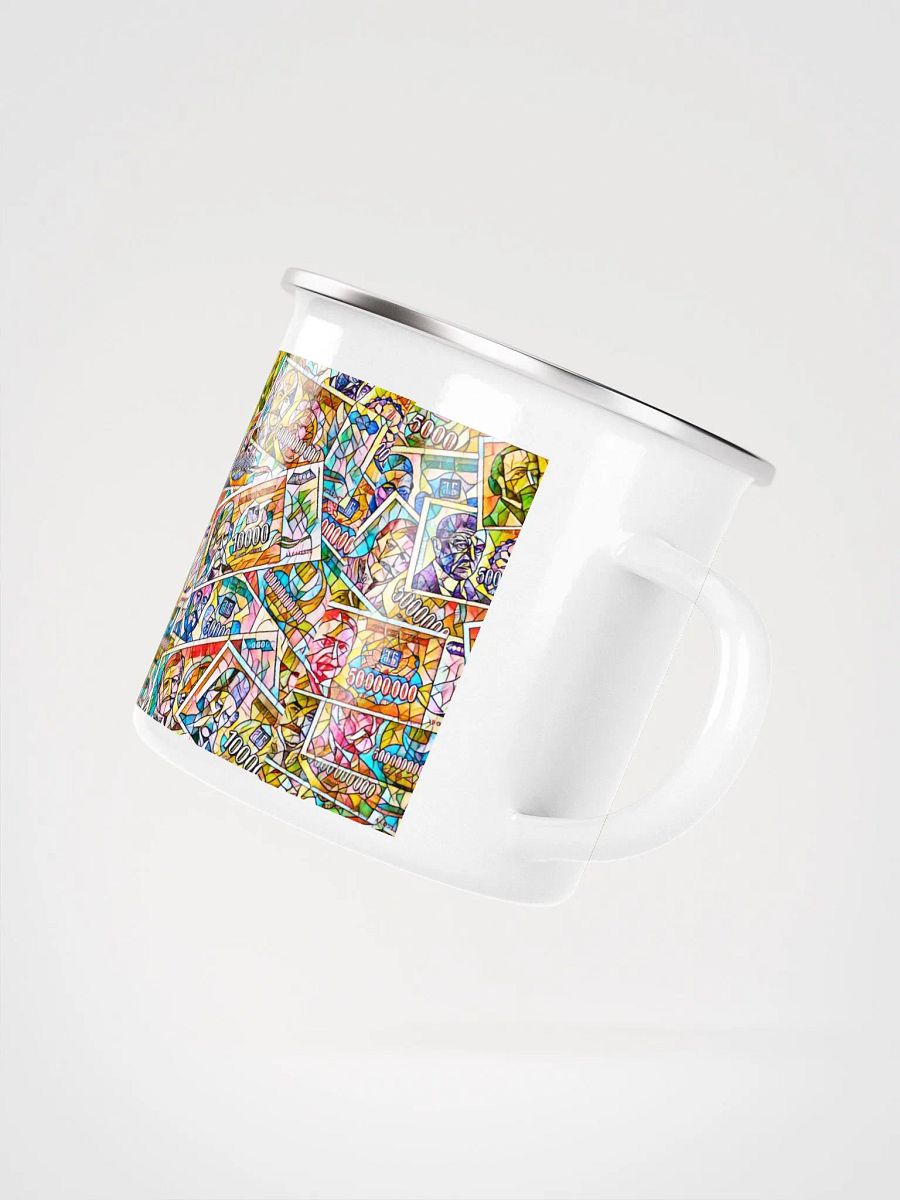 Jugoslovenski inflatorni dinar 1993 (Kolaž/mozaik) Enamel Mug product image (3)