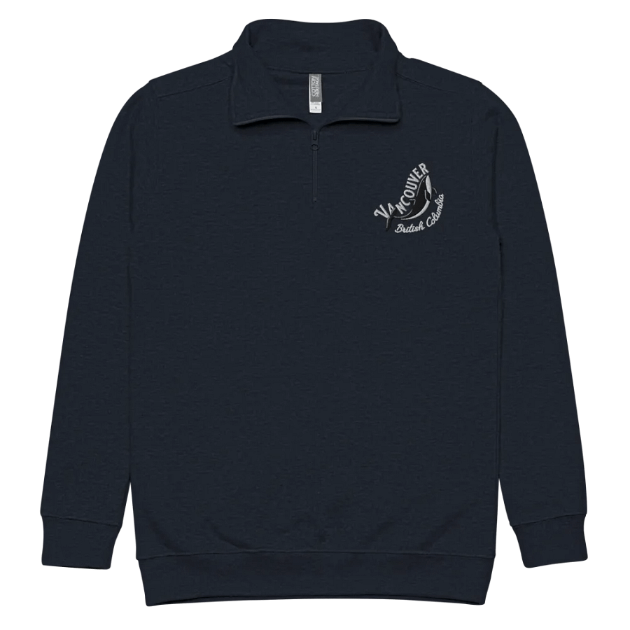 Vancouver Whale Embroidery Half Zip product image (19)