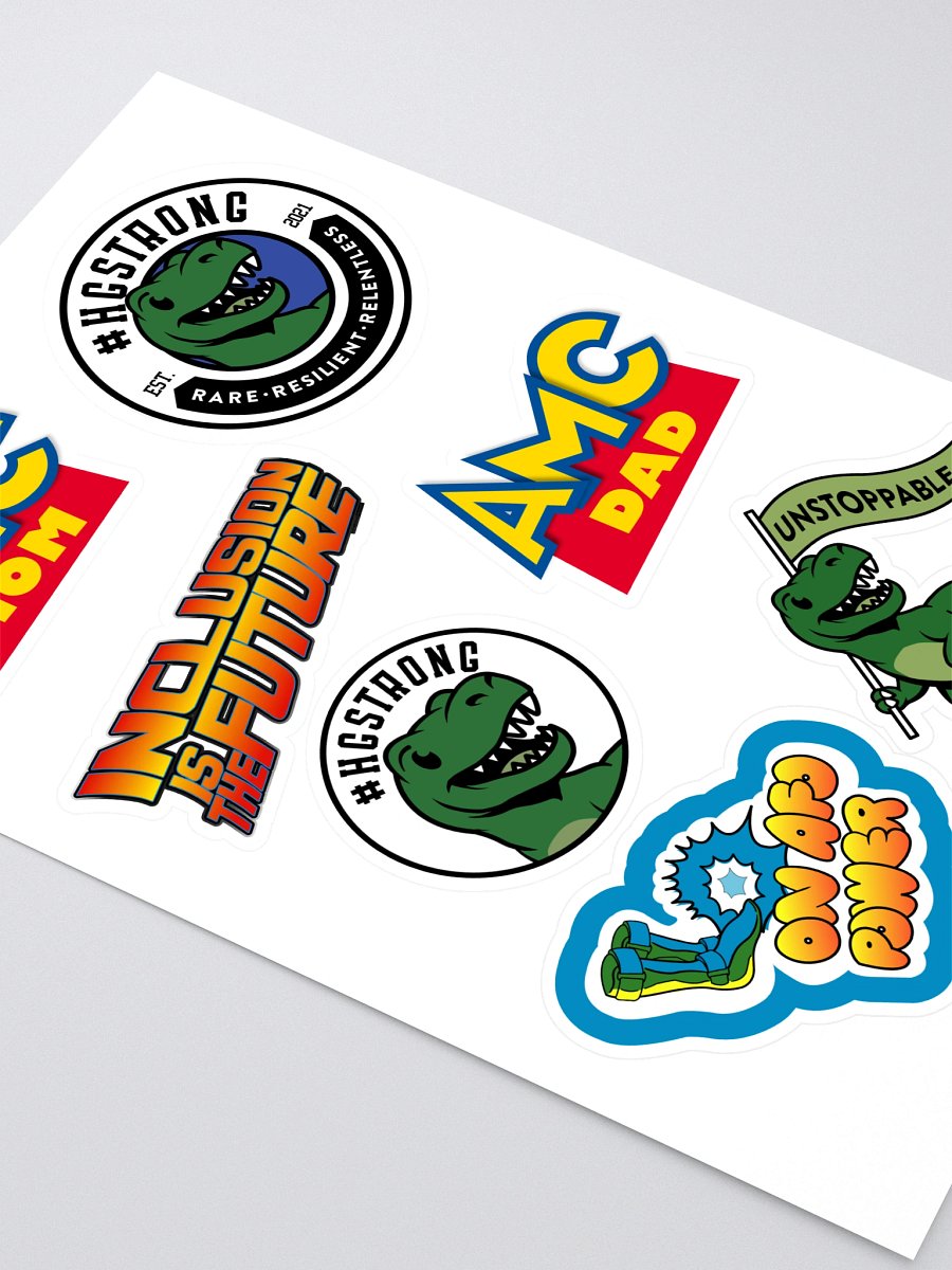 #HGSTRONG AMC Sticker Sheet product image (2)
