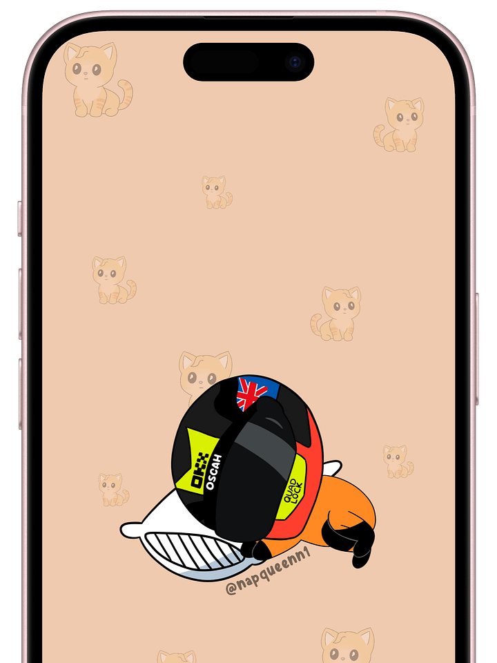 Sleeping Mini Oscar - Phone Wallpaper (Updated) product image (2)