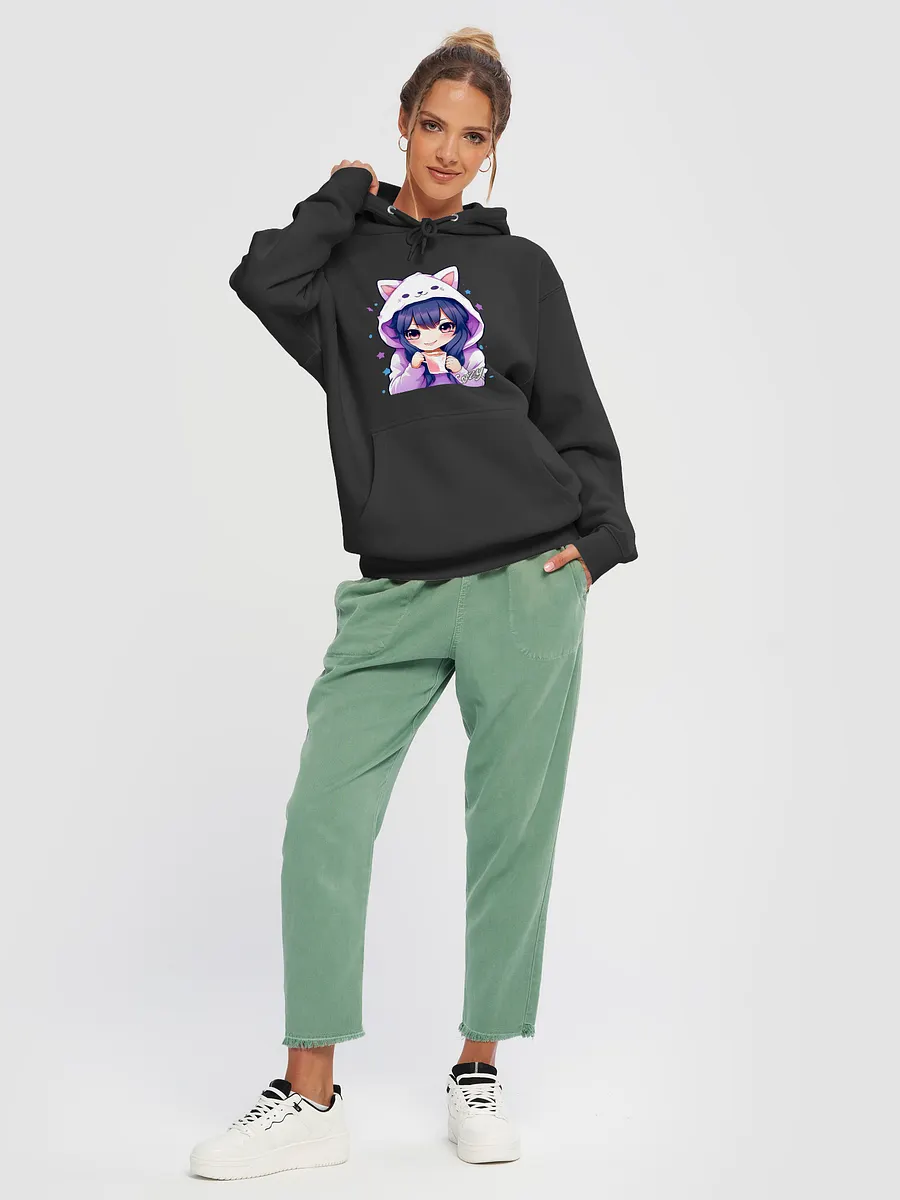 Cozy Kawaii Anime Girl - Lane Seven Premium Pullover Hoodie product image (3)