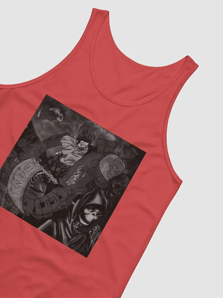 Crazzie Train Men's Tank (B&W) product image (14)