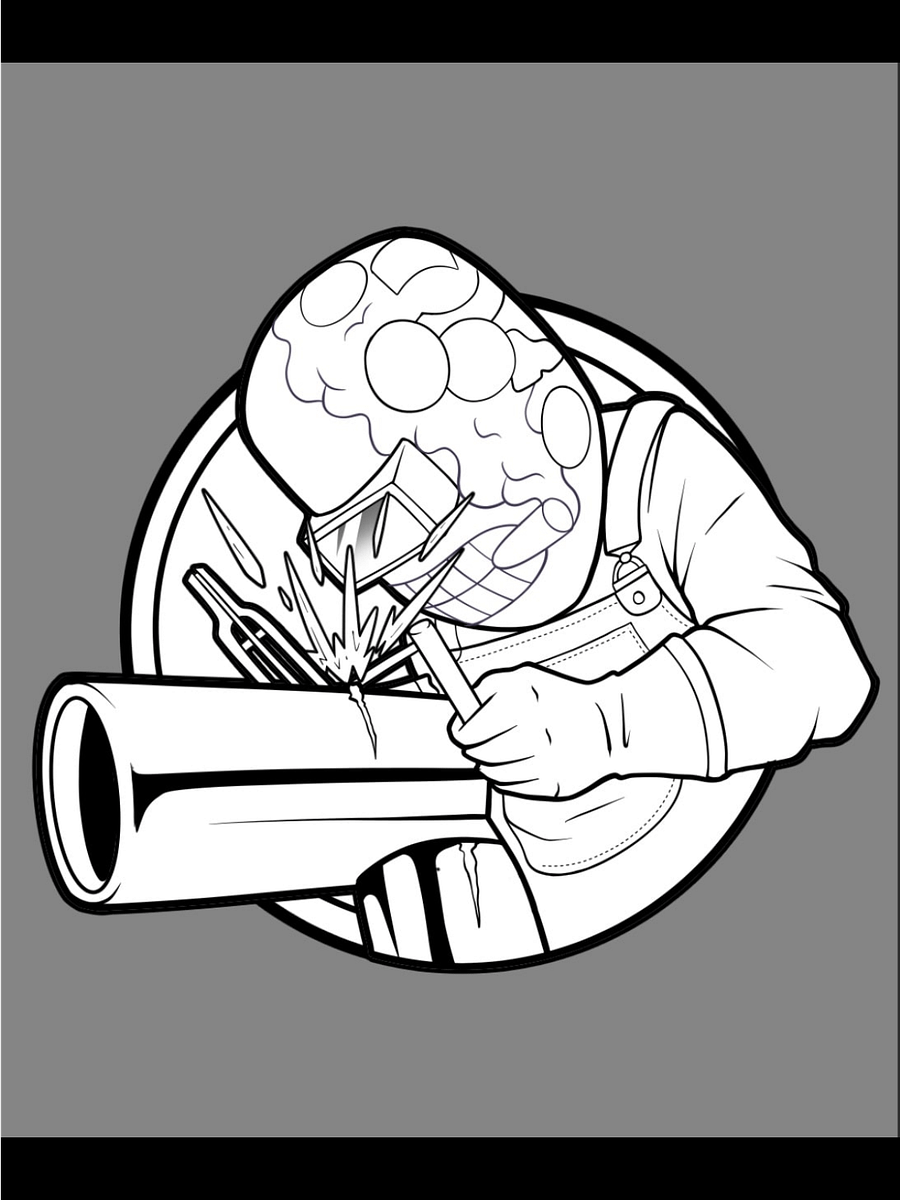 Steamfitters - Sticker 3”x3” product image (1)