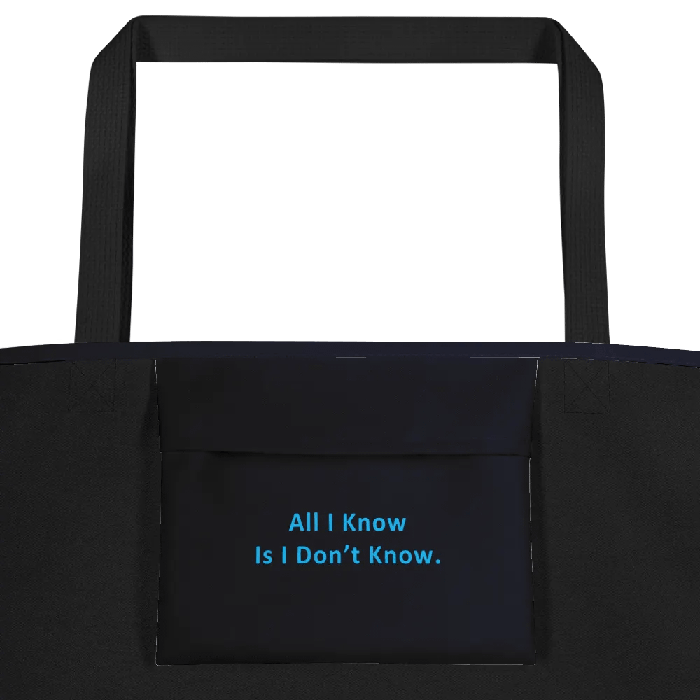 Emu Milo and Dillama Question Large Tote Bag w/ Pocket product image (2)