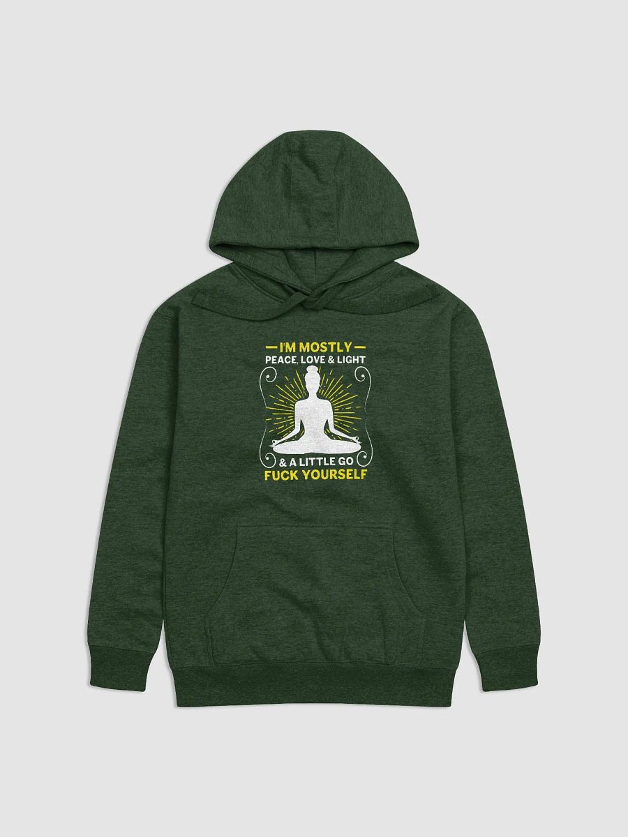 I am mostly peace love and light product image (1)