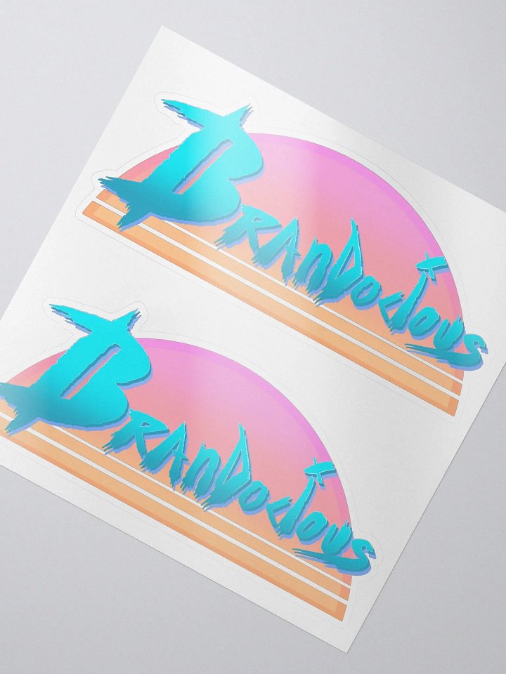 Sticker - Brandocious Sun Cool Sunset product image (2)