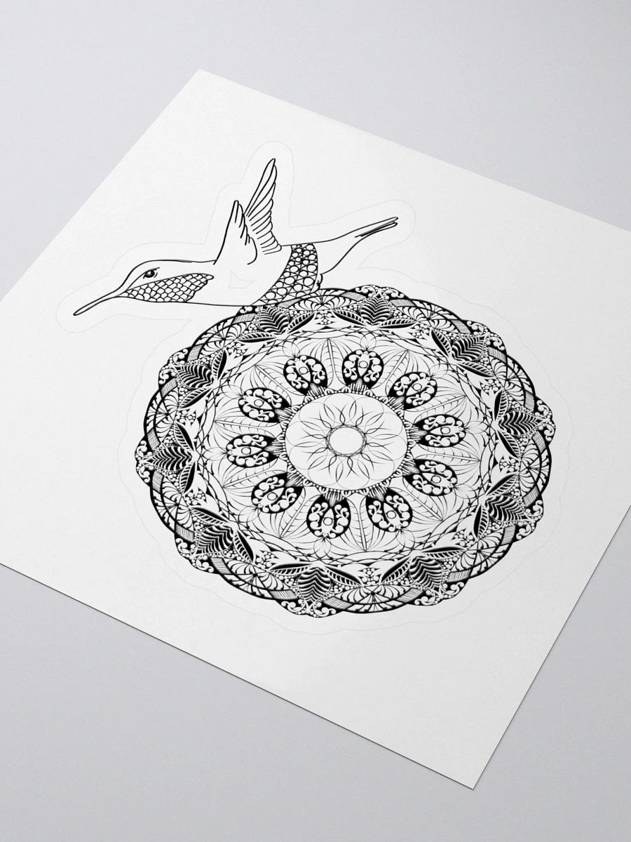 Mandala Hummingbird Harmony Stickers product image (4)